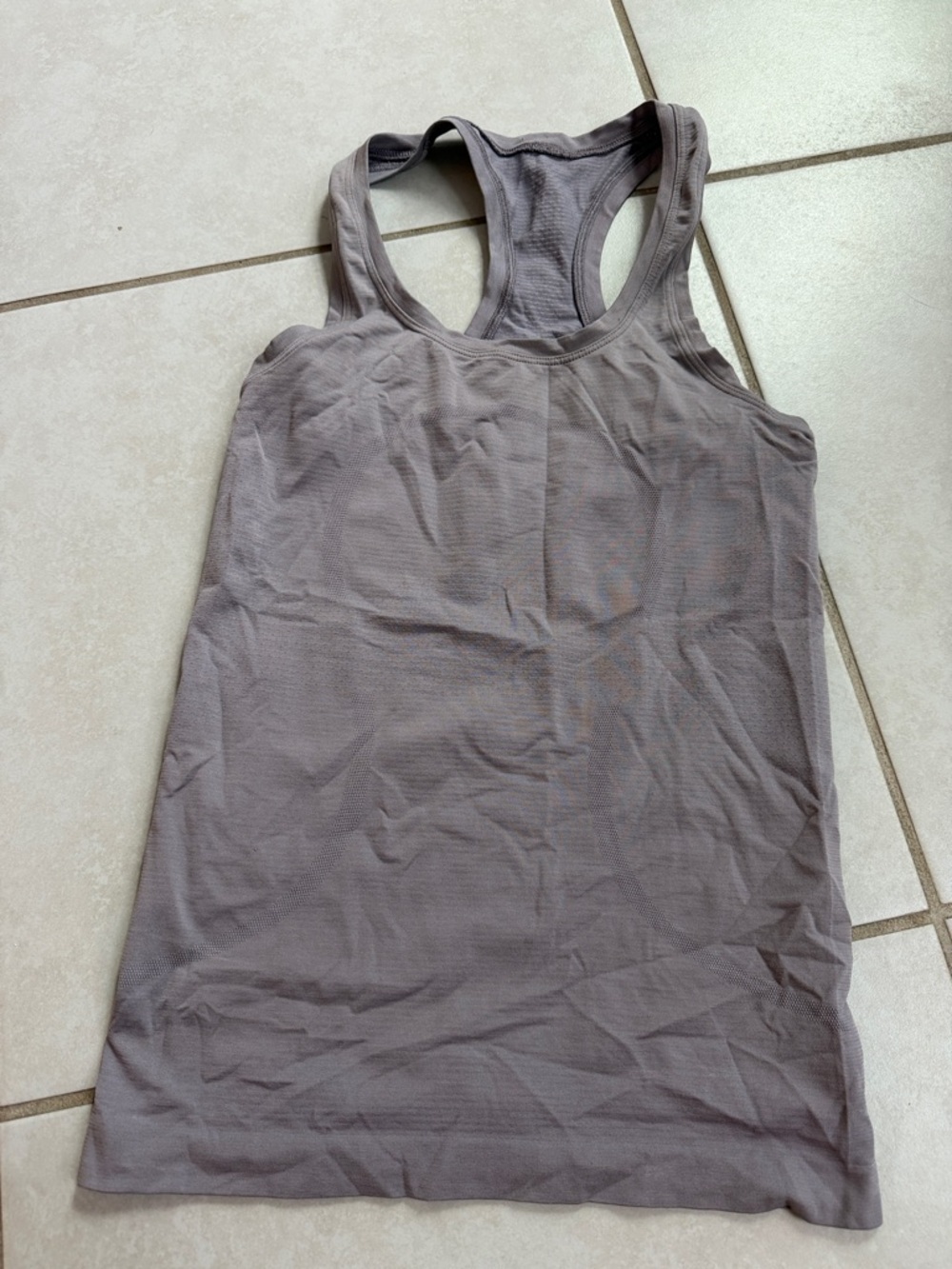 lululemon athletica purple Racerback Performance Tank